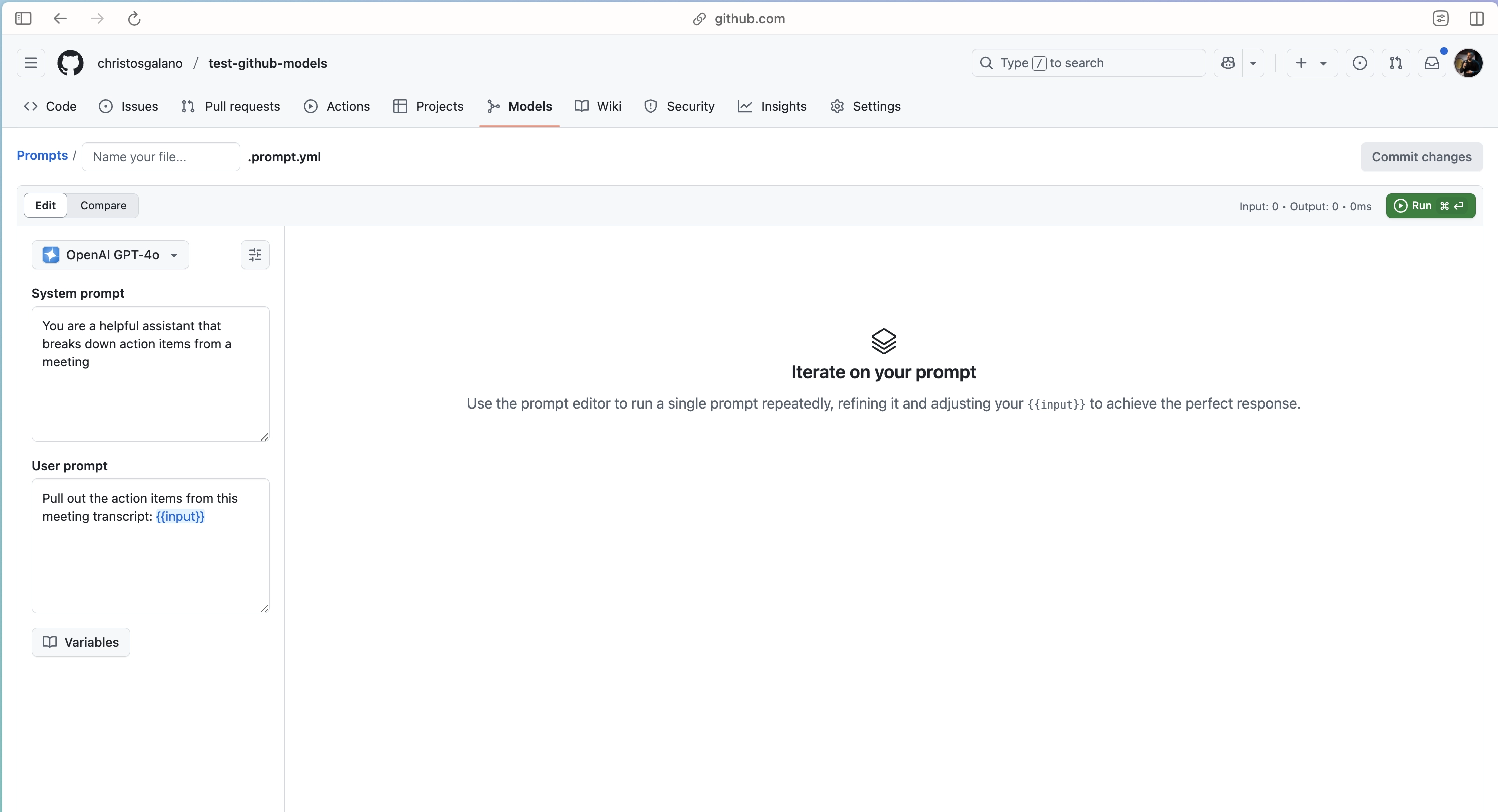 Repository Prompt 1